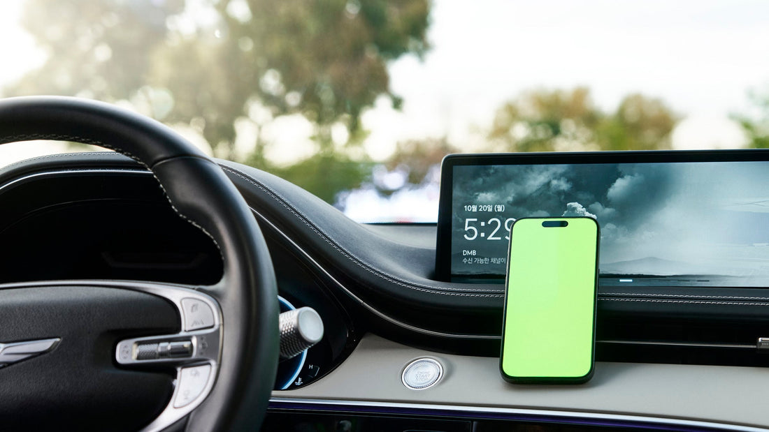 Dash cam with phone app in a modern EV — best dash cams for BYD in Australia