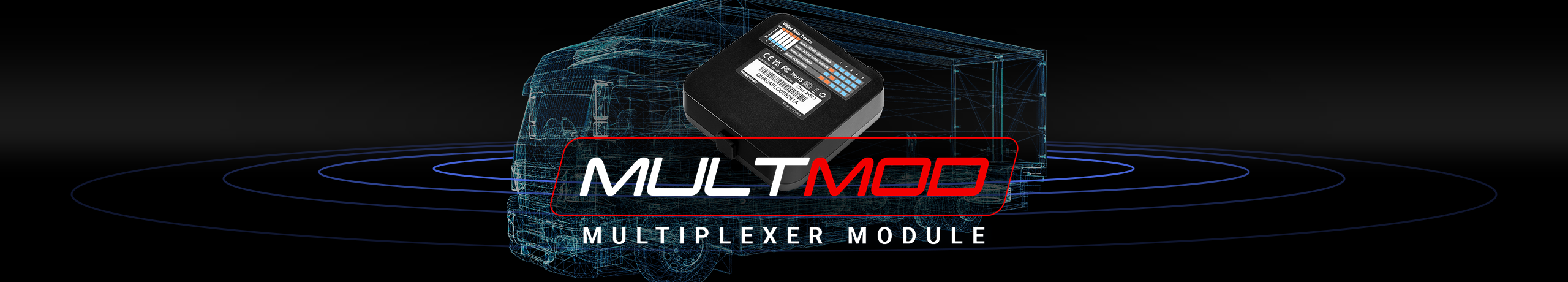 Thinkware Multiplexer Module for building 3, 4 or 5-channel dash cam systems on trucks, 4WDs and fleet vehicles