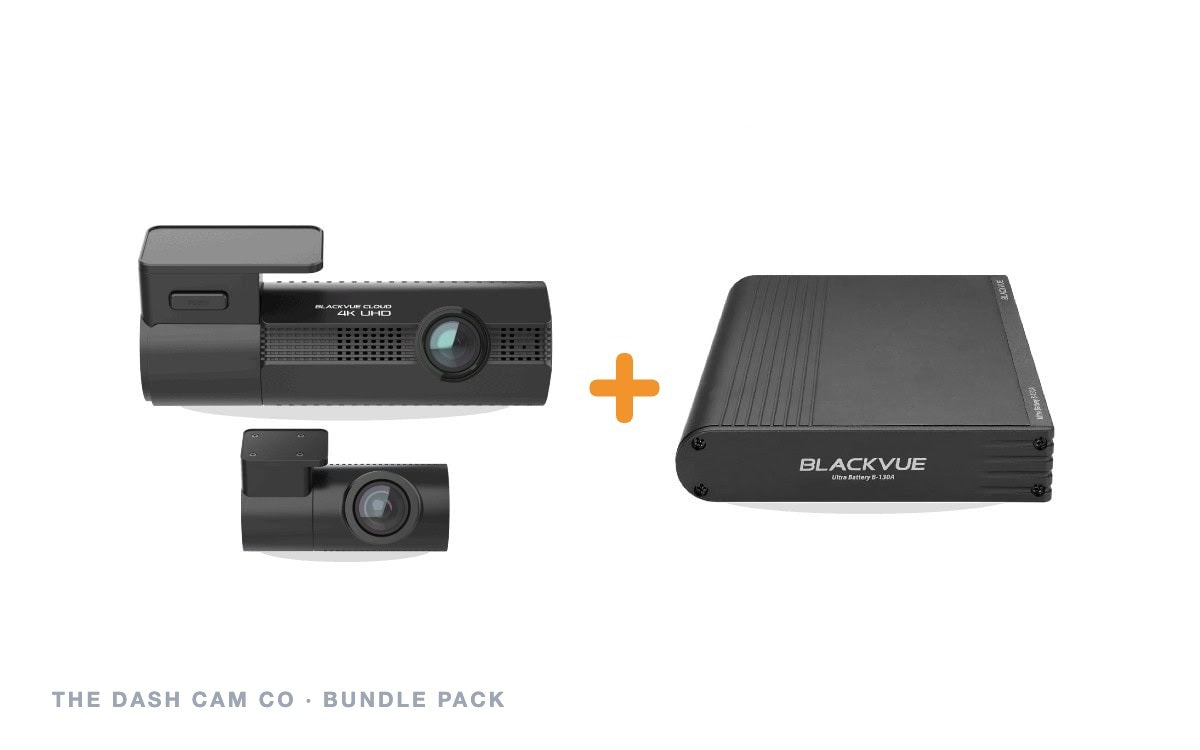 Tesla Sentry Mode vs a dedicated dash cam — BlackVue Elite 10 with B-130A battery pack