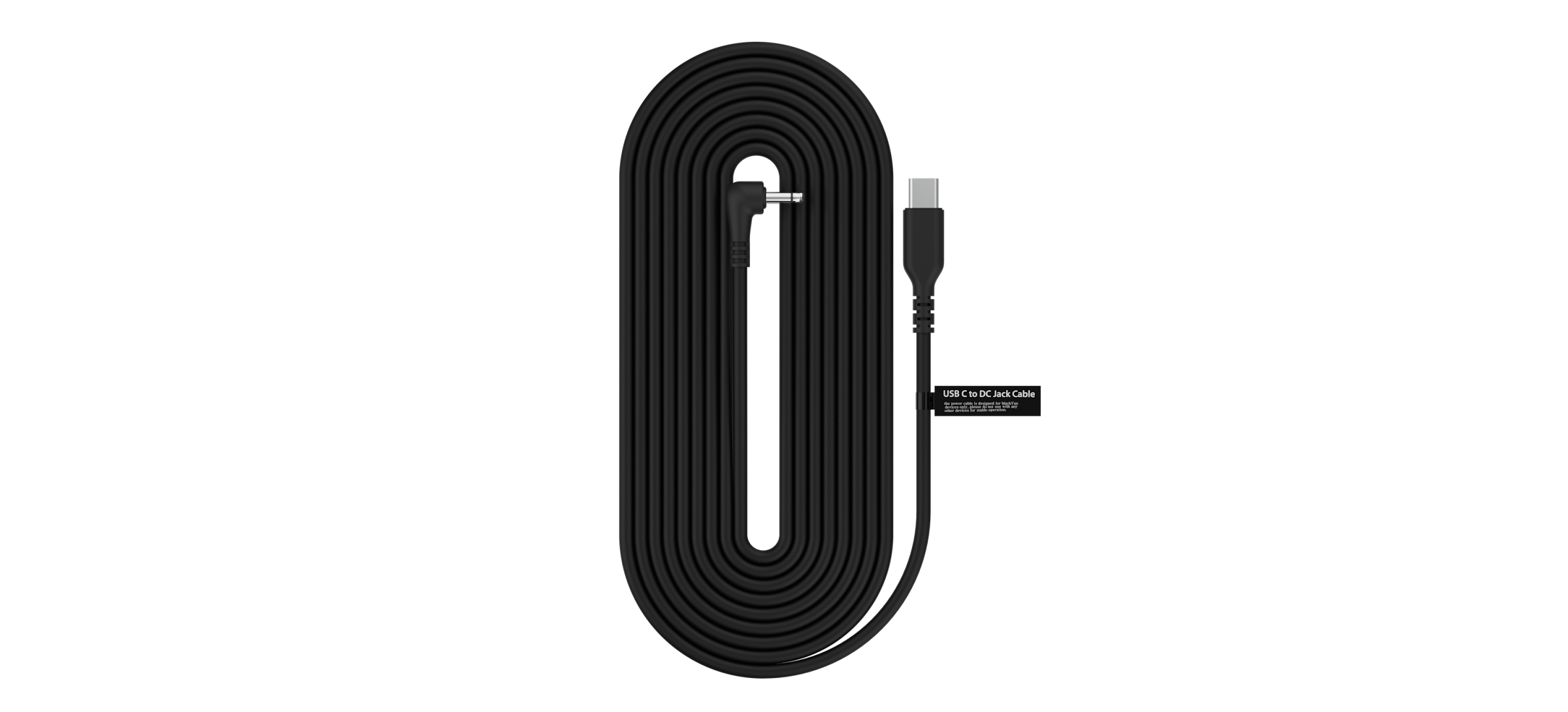 BlackVue USB-C to DC jack power cable