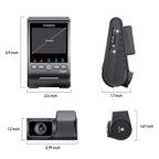 VIOFO A329S 2CH dash cam detail