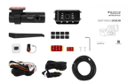 BlackVue DR770X-2CH II TRUCK in the box - front cam, waterproof rear cam, 15m coax, hardwire kit and 64GB card