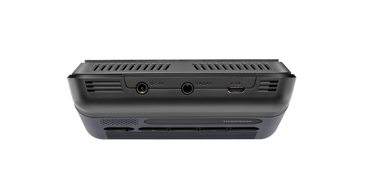 Thinkware Q1000 front and rear cameras