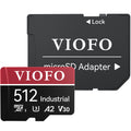 VIOFO 512GB industrial grade microSD card for dash cams