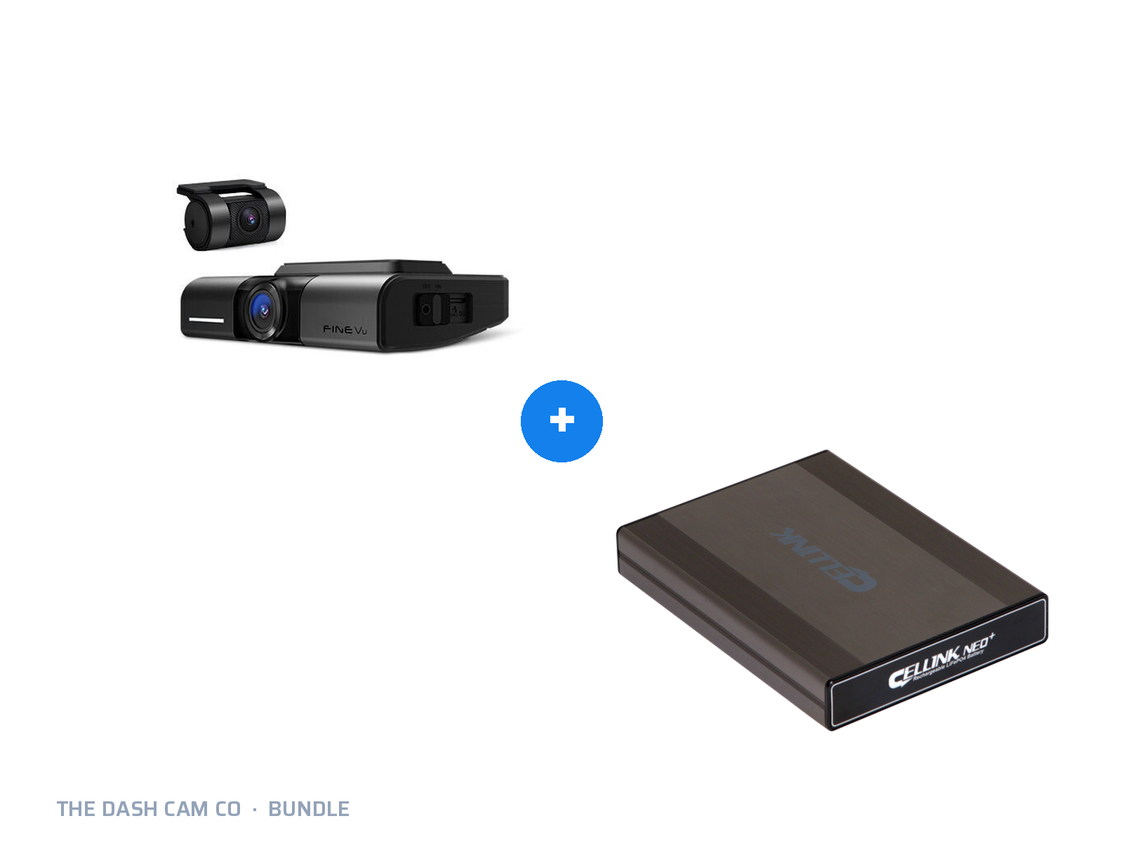 FineVu GX4K-2CH and Cellink NEO 8+S battery bundle