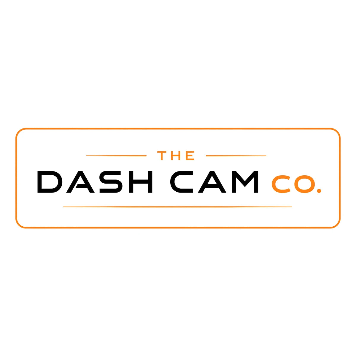 The Dash Cam Co car decal: logo