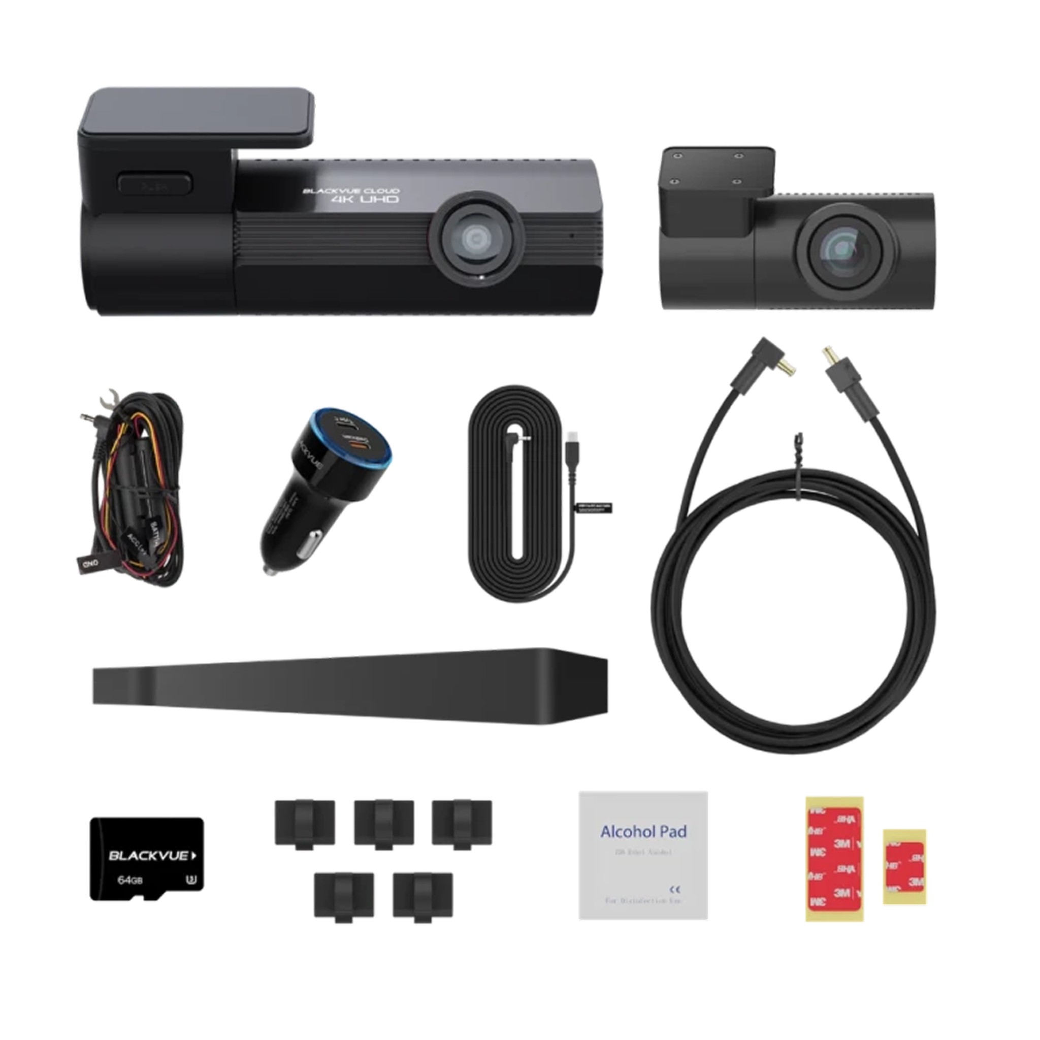 BlackVue Elite 9 2CH what's in the box