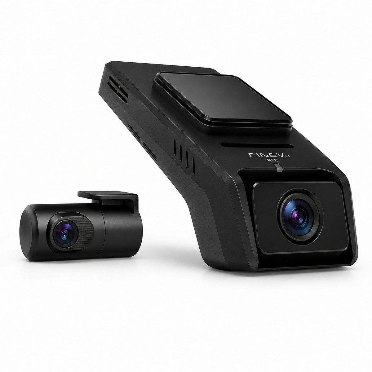 FineVu GX1600 2CH dash cam, 4K front camera and 2K rear camera
