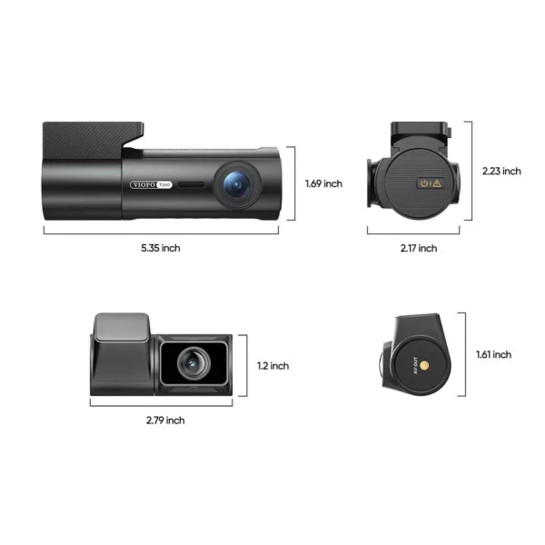 VIOFO T340 3CH compact size