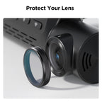 VIOFO CPL-200 filter protecting a VIOFO dash cam front lens